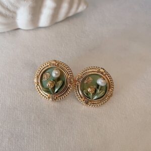Love Poetry French Retro Earrings