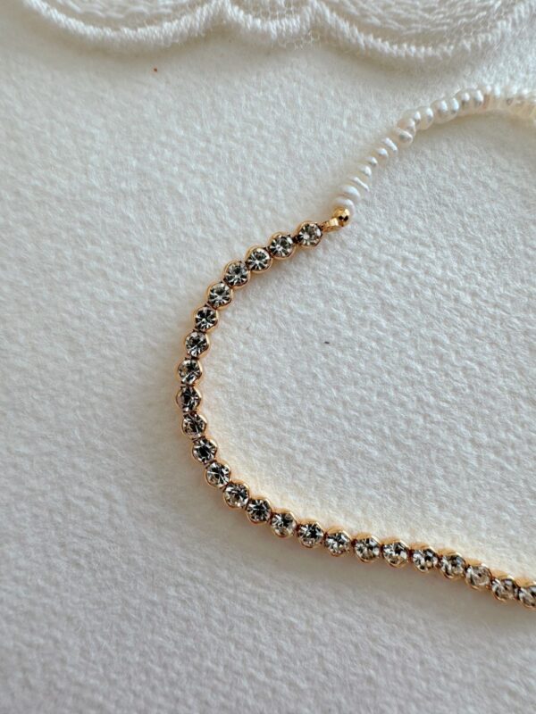 Adalira Tennis & Pearl Bracelet - Image 4