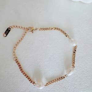 Adele 3 Pearls Bracelet