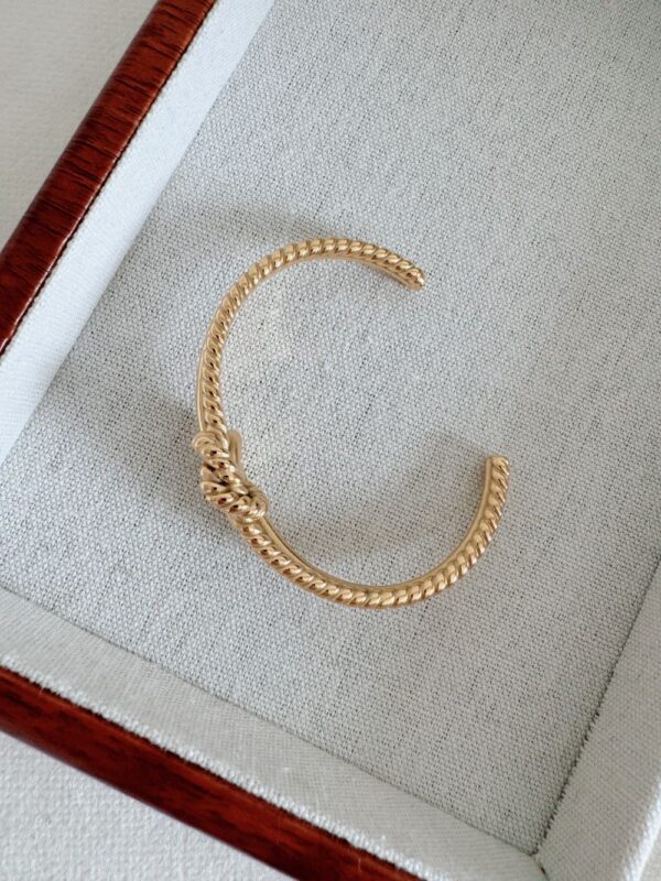 Twist Knot Bangle - Image 3