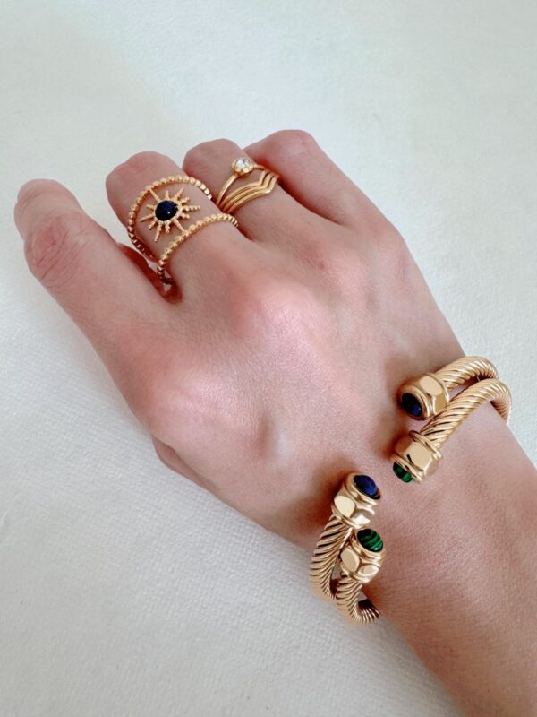 Ancient Gold Adjustable Bracelet - Image 5