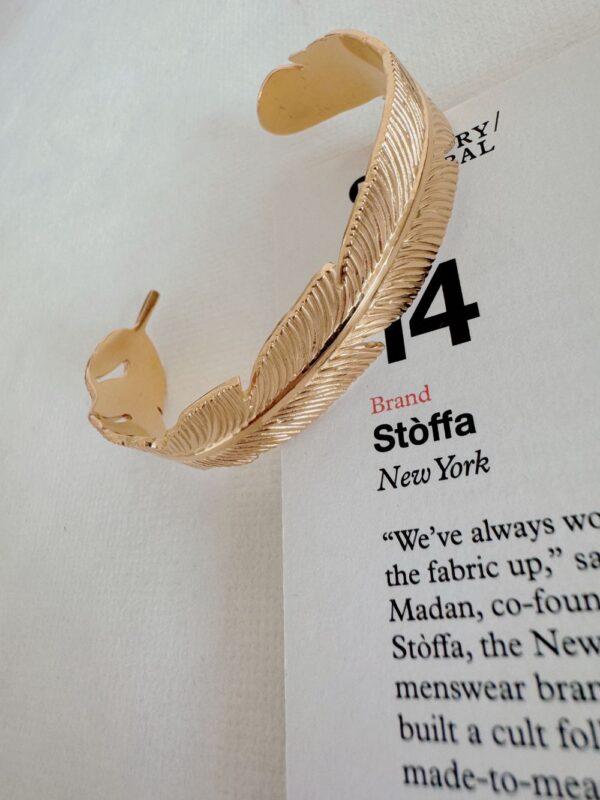 Autumn Leaves Cuff Bangle
