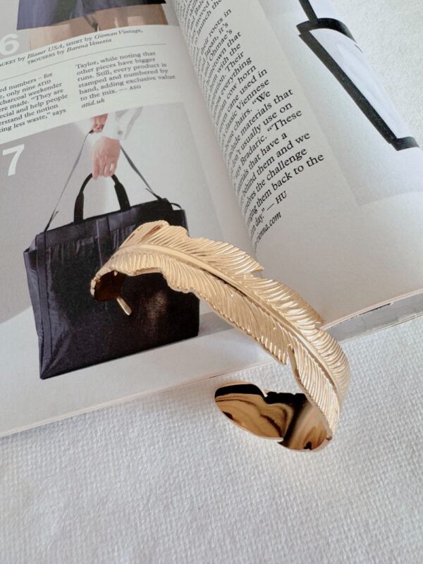 Autumn Leaves Cuff Bangle - Image 3