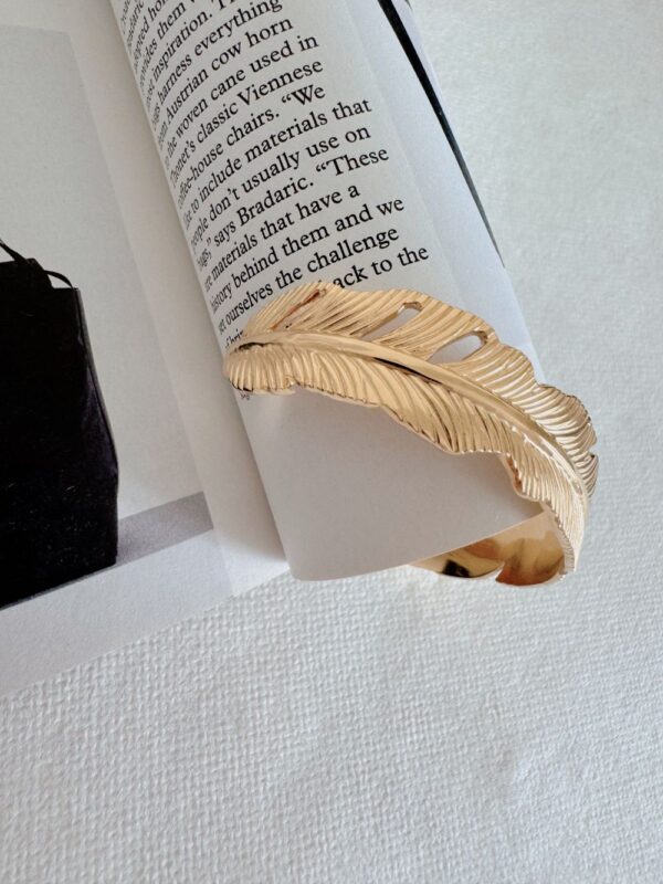 Autumn Leaves Cuff Bangle - Image 4