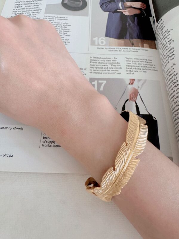 Autumn Leaves Cuff Bangle - Image 5