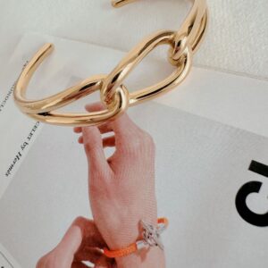 Three Lucky Knot Cuff Bangle
