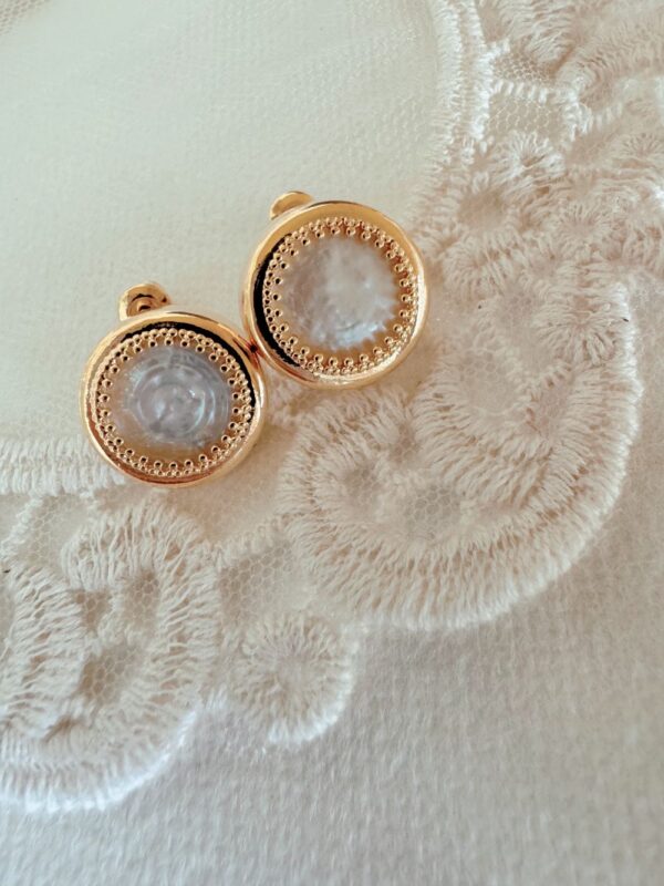 Abalone Natural Pearl Earrings