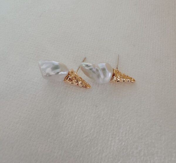 Pearl Ice Cream Earrings - Image 4