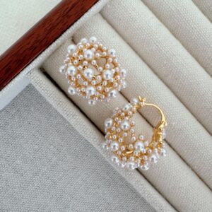 Romantic Millet Bead Earrings