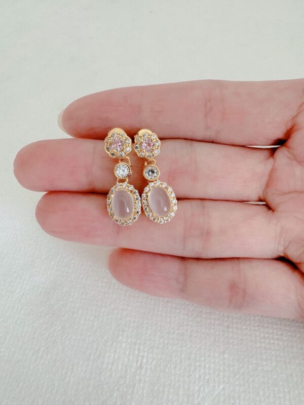 Cherry Blossom Pink Earrings - Image 5