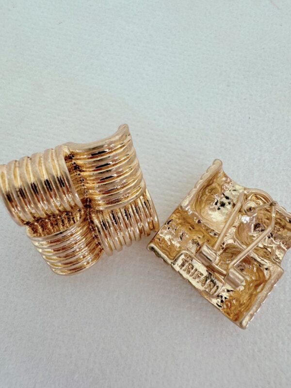 Vintage Trifari Earrings - Image 4