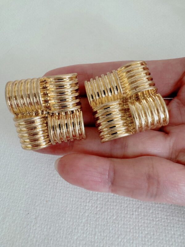 Vintage Trifari Earrings - Image 5