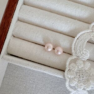 Petite Cotton Pink Earrings