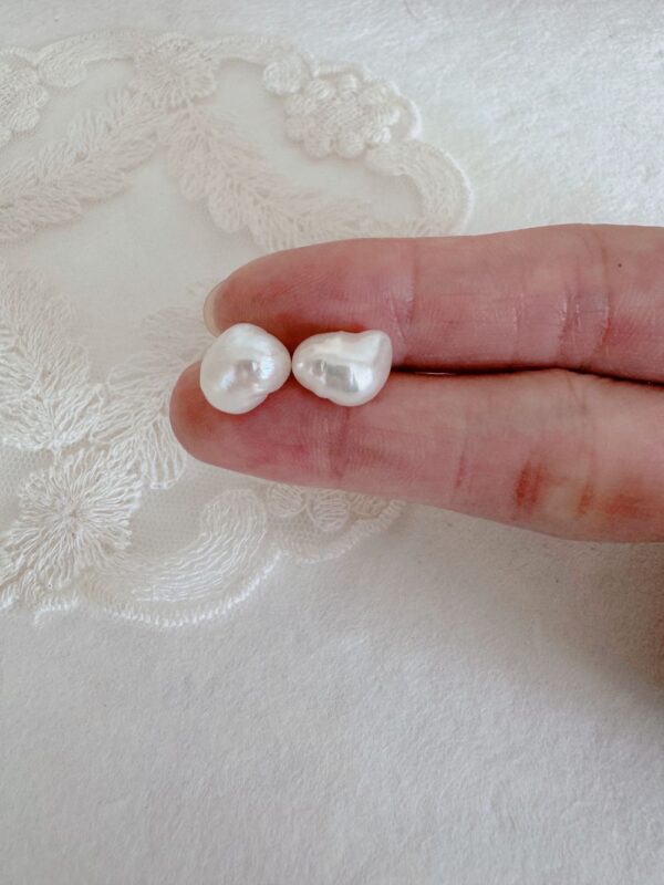 Irregular Baroque Earrings - Image 4