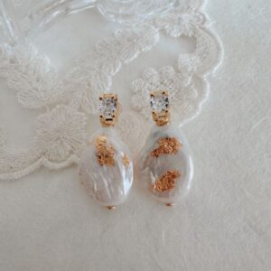 French Retro Pearl Earrings