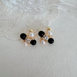 Four-Petal Earrings