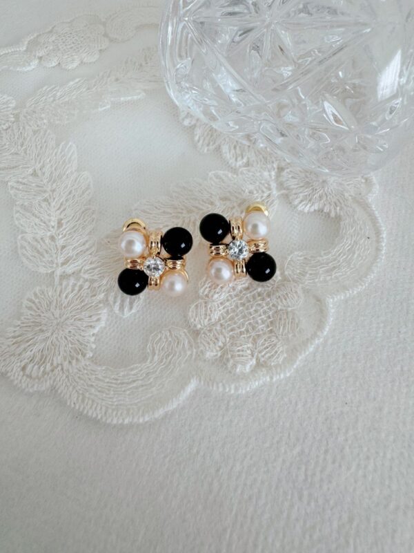 Four-Petal Earrings - Image 3