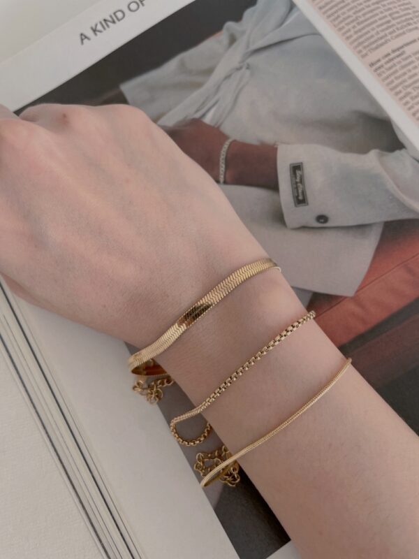 Ximena herringbone Bracelet - Image 2