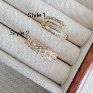 Shiny Full Zirconia Ring