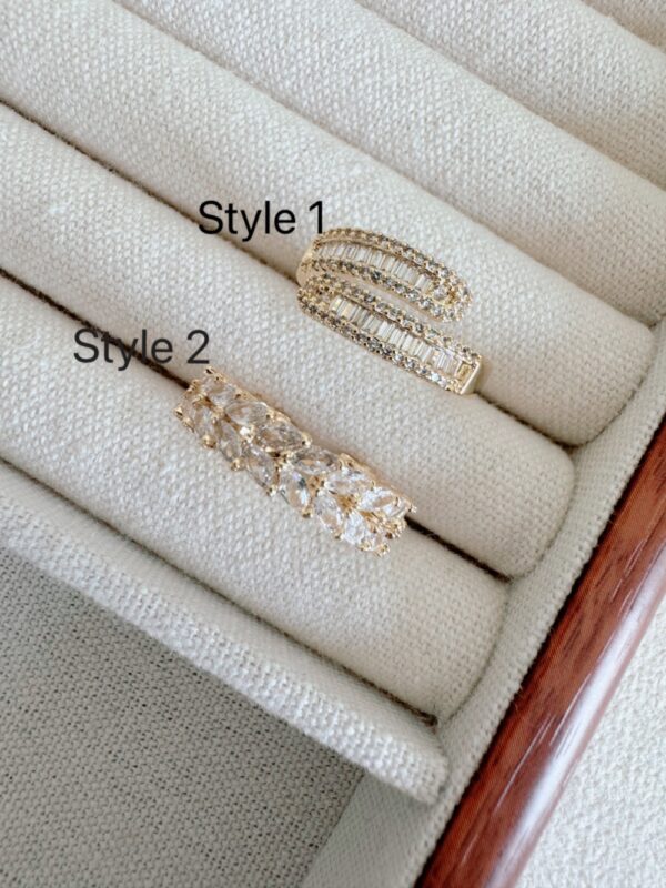 Shiny Full Zirconia Ring