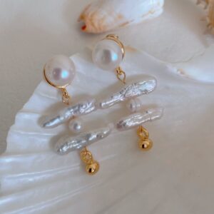 Tassel Long Pearl Earrings