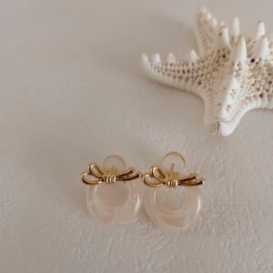 Winter Warm Maillard Earrings