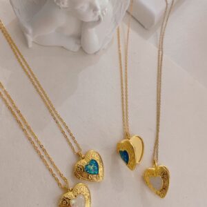 Baby Love Photo box Necklace