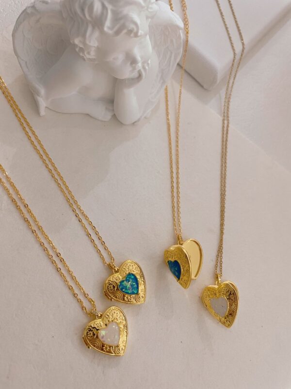 Baby Love Photo box Necklace