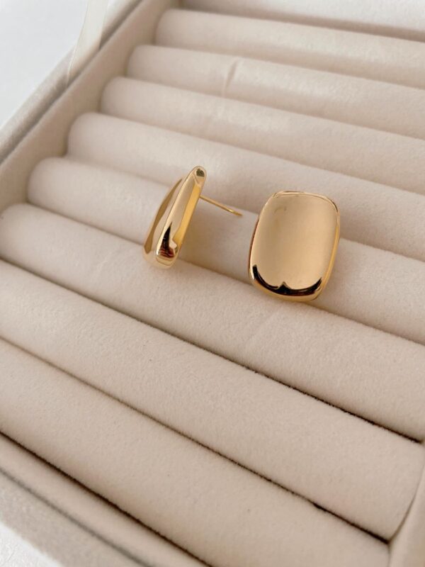 Ana Rectangular Earrings - Image 2