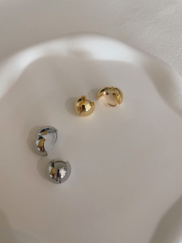 Minimalist Huggies Earrings