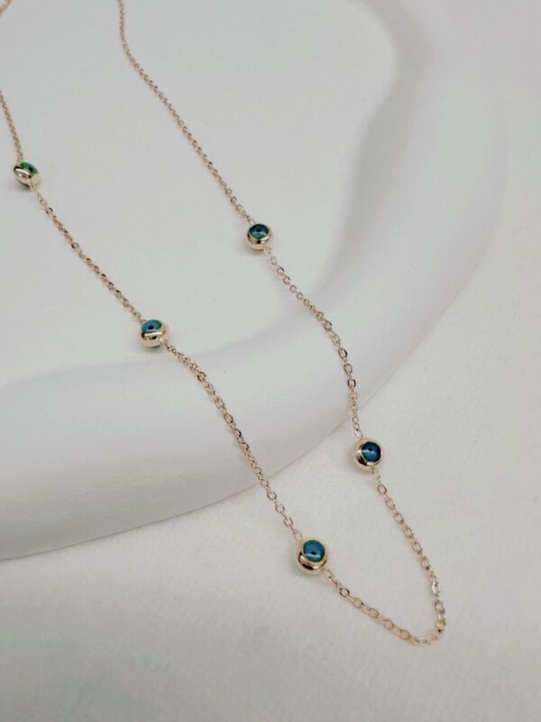 Eyeballs In Turquoise (Two-sided) Necklace