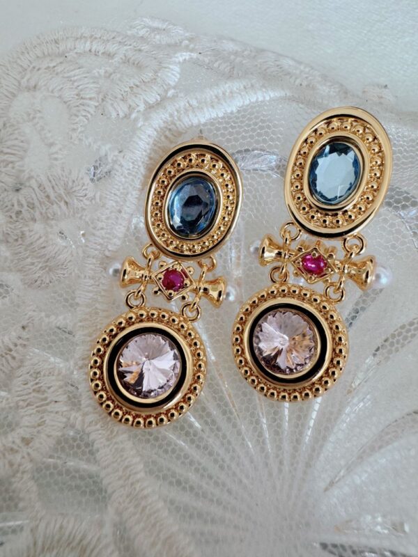 Medieval Exquisite Zircon Earrings
