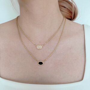Aurora Double Layer Necklace