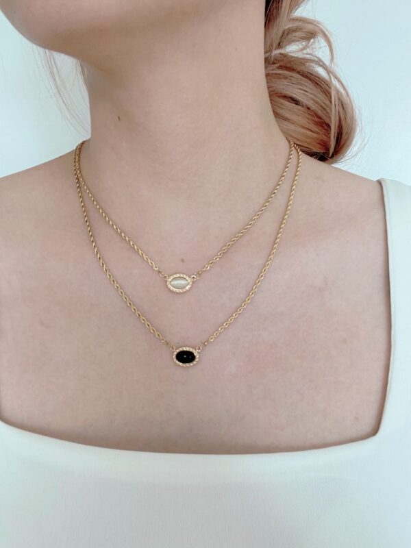 Aurora Double Layer Necklace