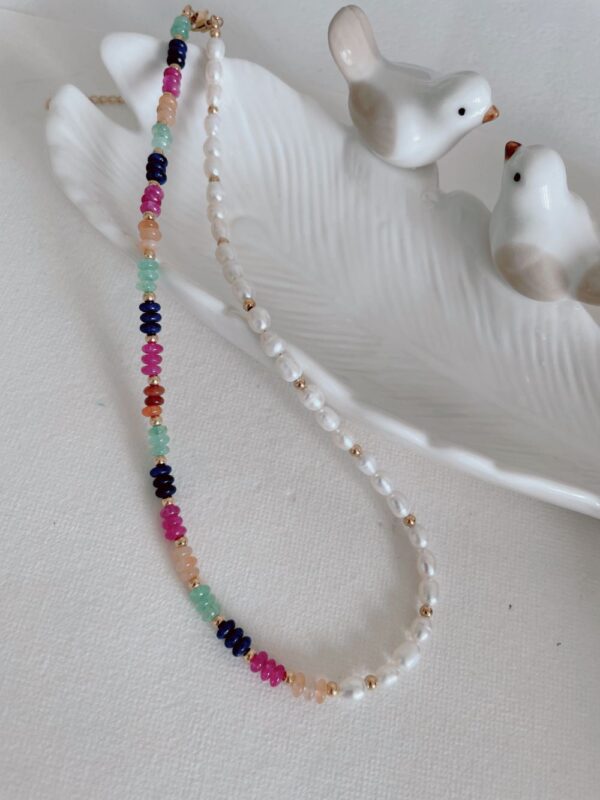 Adeline Hand-beaded Necklace