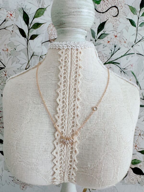 Amy Versatile Zirconia Necklace - Image 4