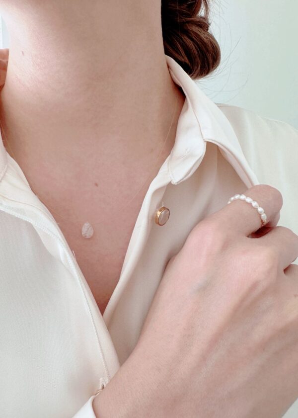 Afloat Moonstone Necklace