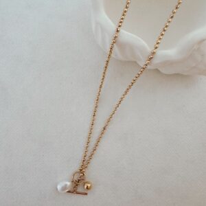 Evie OT Buckle Necklace