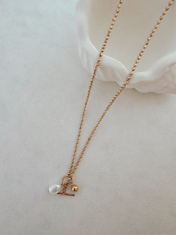 Evie OT Buckle Necklace