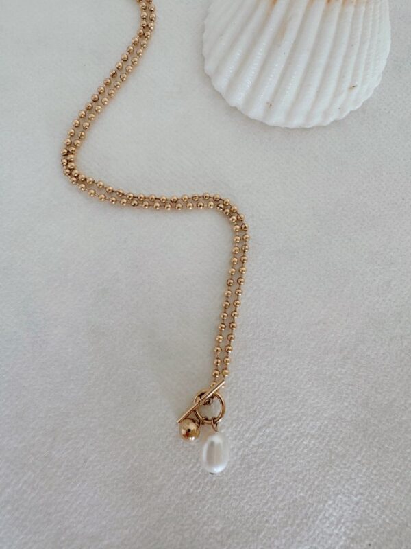 Evie OT Buckle Necklace - Image 3