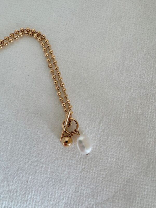 Evie OT Buckle Necklace - Image 4