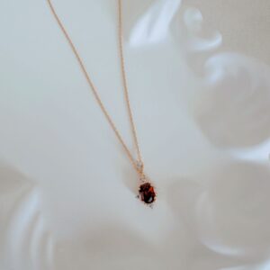 Avril Ruby Necklace