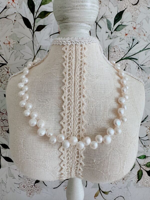 Vintage French Braided Necklace - Image 5