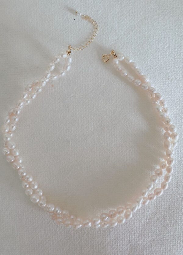 Double Layer Pearl Necklace