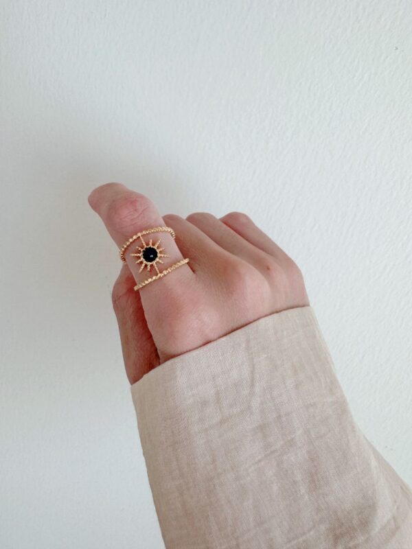Eight Pointed Star Ring
