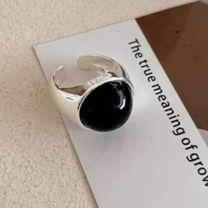 Black Oil Drip Ring