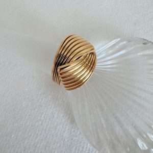 Stripped Cross Ring
